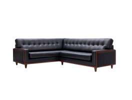 G Plan Vintage Fifty Nine Leather Corner Sofa