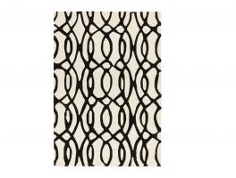 Asiatic Matrix Wire White Rug