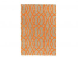 Asiatic Matrix Wire Orange Rug