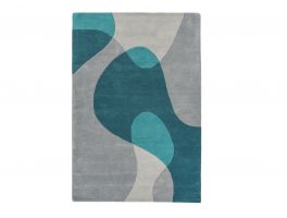 Asiatic Matrix Arc Teal Rug