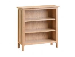 Scandi Dining Small Wide Bookcase