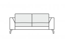 SITS Ohio 2 Seater Sofa