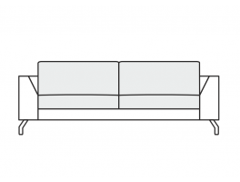 SITS Ohio 3 Seater Sofa