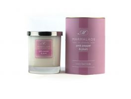 Marmalade of London Glass Jar Candle Pink Pepper & Plum