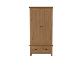 Worcester Oak Gents Wardrobe