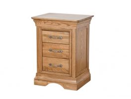 Sherringham 3 Drawer Bedside Table