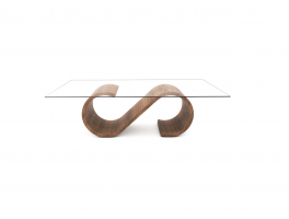 Tom Schneider Swirl Large Dining Table