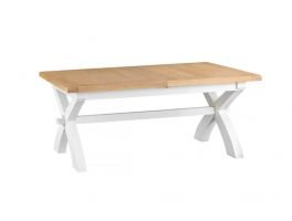 Hague Living & Dining Cross Extending Table 180cm