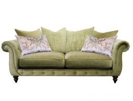 Alexander & James Utopia Pillow Back 2 Seater Fabric Sofa