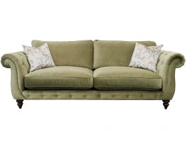 Alexander & James Utopia Standard Back 3 Seater Fabric Sofa
