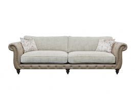 Alexander & James Utopia Standard Back 4 Seater Mixed Sofa