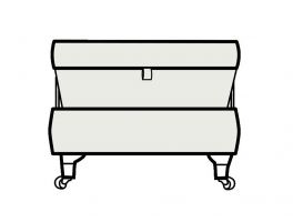 Alstons Waldorf Legged Ottoman