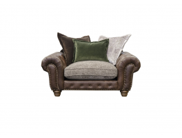 Alexander & James Wilson Pillow Back Snuggler Chair