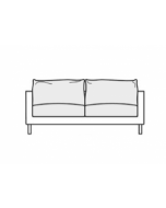 SITS Bianca 2 Seater Sofa