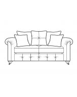 Alstons Venetian 2 Seater Sofa Pillow Back