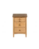 Medway 3 Drawer Bedside