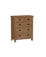 Worcester Oak 2 Over 3 Chest