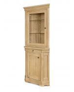 Nantes Corner Display Cabinet (Top + Sideboard)