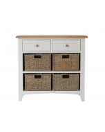 Lyon Living & Dining 2 Drawer 4 Basket Unit