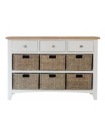 Lyon Living & Dining 3 Drawer 6 Basket Unit