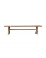 Bremen 2.0m Cross Leg Dining Bench