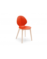 Calligaris Basil Wooden Legged Chair