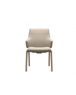 Stressless Chilli Low Back Dining Chair (L) with Arms D100