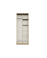 Diamond Bardolino Open Shelf Wardrobe