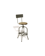 Bluebone Re-Engineered Swivel Bar Stool