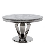 Antibes Grey Round Dining Table