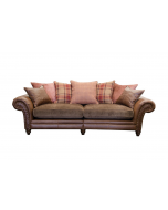 Alexander & James Hudson 4 Seater Pillow Back Sofa