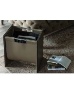 Cattelan Italia Jerry Wooden Bucket & Magazine Rack