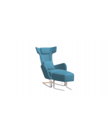 Fama Kangou Armchair & Footstool