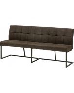 Dakota Fulton Charcoal Small Bench