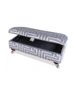 Alstons Venetian Legged Ottoman