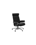 Stressless London Office Chair with Adjustable Headrest Quick Ship
