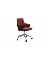 Stressless Rosemary Low Back Home Office Chair with Arms