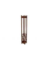 Ancient Mariner Mahogany Village Square Coat Rack