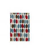 Asiatic Matrix Sofia Red/Teal Rug