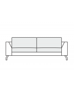 SITS Ohio 3 Seater Sofa