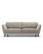 SITS Stella Atropa Grey Beige 3 Seater Sofa Fast Track