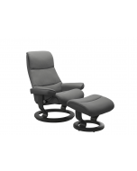 Stressless View Classic Chair with Footstool