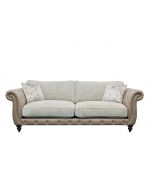 Alexander & James Utopia Standard Back 3 Seater Mixed Sofa