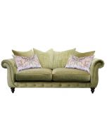 Alexander & James Utopia Pillow Back 2 Seater Fabric Sofa