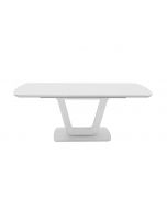 Camaro Large Extending Dining Table (White Gloss)