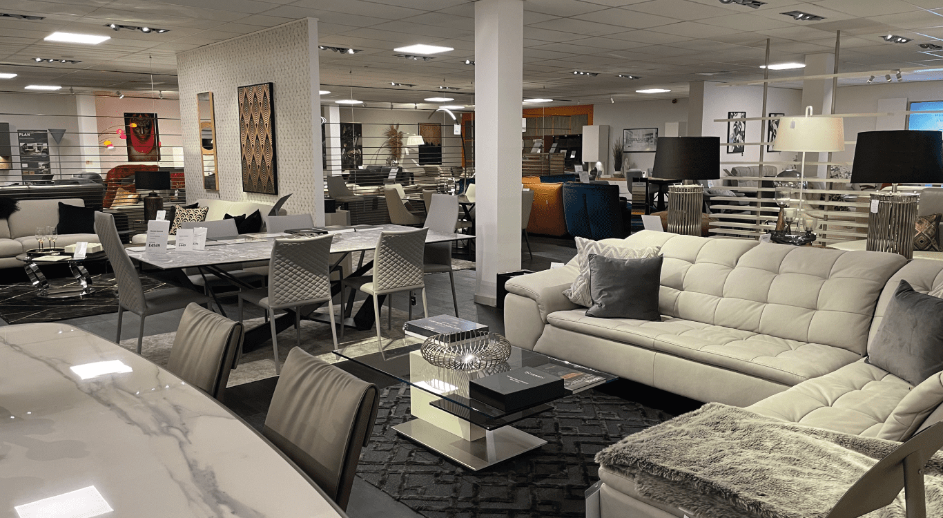 Italian Leather Sofas and Dining Sets